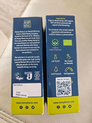 hemp heros organic cbd drops