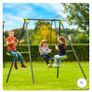 Kids Swing and Seesaw Set Image 2