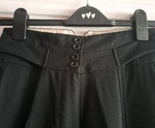 Stunning high-waisted, wide leg trousers