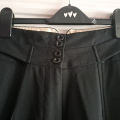 Stunning high-waisted, wide leg trousers