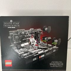 lego Death Star trench run diorama 75329