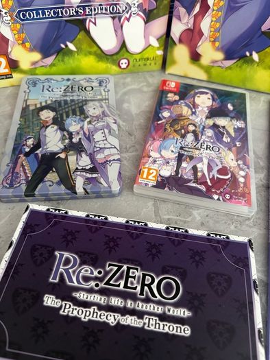 Re Zero Nintendo switch collector edition