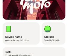 Motorola RAZR 50 Ultra 512gb Green