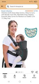 Infantino baby carrier