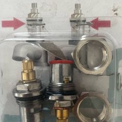 Replacement ceramic disc valve set