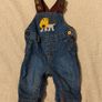 Next Baby Demin Dungaree,s & Top Image 5