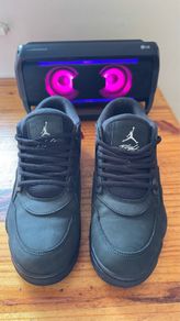 Nike Air Jordan 4 RM Black Cat Size US 10 / EU 44 Excellent Condition