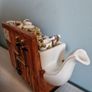 Rare Collectible Royal Albert 'Old Country Roses' Large Kitchen Sink Teapot by Cardew Design Image 6