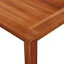 Garden Table 85x85x74 cm Solid Acacia Wood Image 4