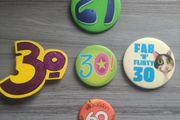 Birthday badges