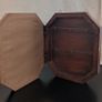 Vintage Wooden Picture Frame Key Cabinet Cottage Scene Wall Key Holder Image 5
