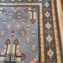 Vintage  Art Deco Turkish Kayseri Rug 260cm x 150cm Image 3
