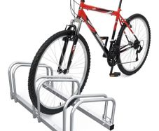 3 Bike Stand Floor or Wall mounted bike rack for garage Bicycle Parking rack Cycle Storage Locking Stand