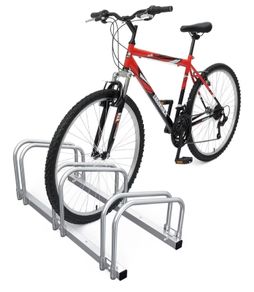 3 Bike Stand Floor or Wall mounted bike rack for garage Bicycle Parking rack Cycle Storage Locking Stand