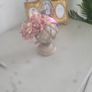 Brand new pink floral crown headpiece headband fascinator Image 4