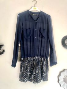 Zara chiffon play suit