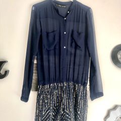 Zara chiffon play suit