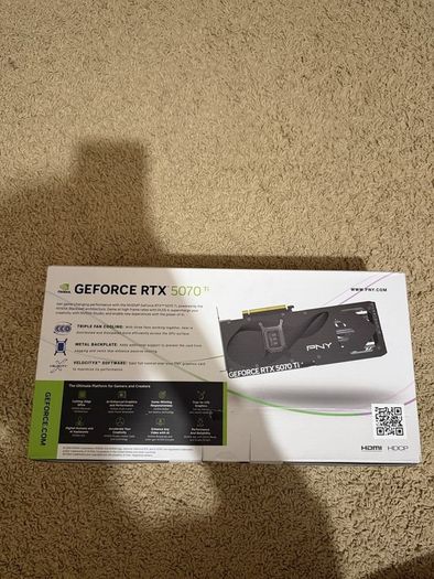 Pny Rtx 5070ti 16gb