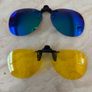 2pc Polarized Glasses Attachment Clip On Image 3
