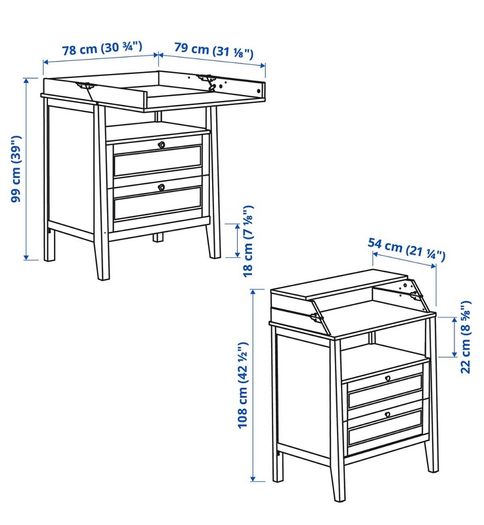 IKEA changing table
