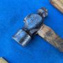 Pair of 1lb Metalwork Hammers Image 2