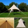 Star Tent 10 x 4 m Gazebo Parasol Sun Canopy made of cotton blend fabric Image 2