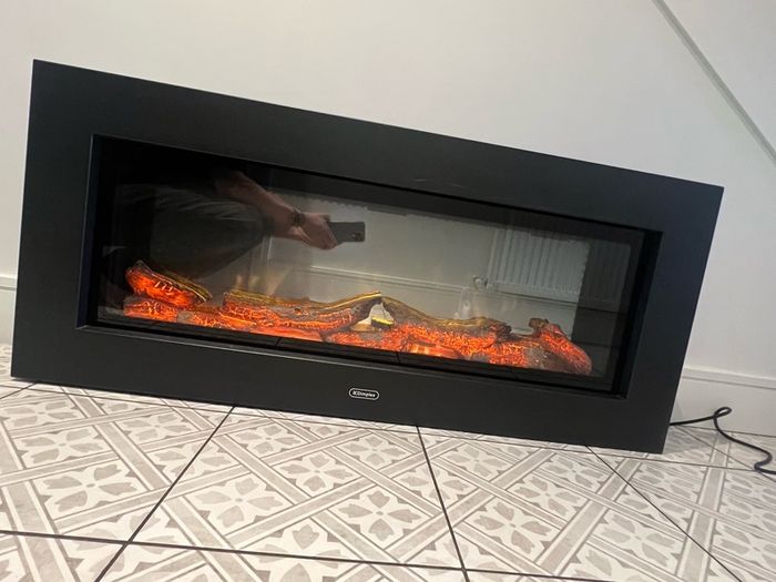 Dimplex SP16 optiflame wall mount electric fireplace