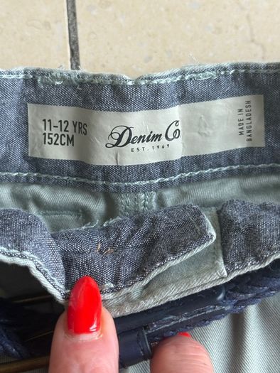 Boys Belted Shorts
