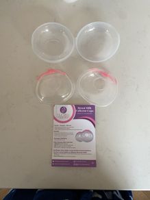 Nursing Mama Breastmilk Collector Cups (Pair)