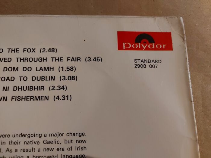 Mac Murrough - Macmurrough & Carrig River - Irish Pressings -Vinyl Records - Extremely Rare