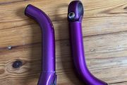 Bar Ends Purple Classic Vintage Bicycle