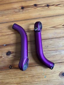Bar Ends Purple Classic Vintage Bicycle