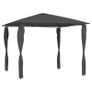 Gazebo with Sidewall 3x3x2.6 m Anthracite 160 g/m Image 3