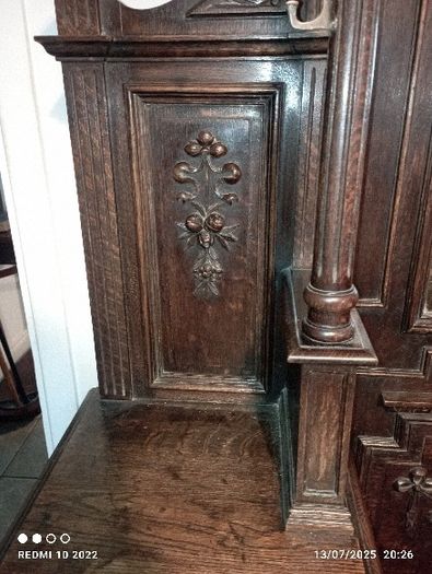 Fabulous Antique Oak Hall Stand, Very Large, Stunning Detail
