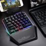 Gaming Keyboard RGB Backlit, 7KEYS 35 Keys Ergonomic Mini Keyboard with Wrist Rest, Half Keyboard for PC Gaming (Keypad) Image 5