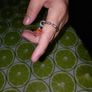Folli Follie Crystal Rose Gold Ring Image 4