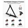 3 Point Trailer Hitch with Trailer Ball, 3 Pt Quick Hitch Attachment, Tractor Tow Drawbar Adapter, Compatible with Category 2 Tractor, Kubota, Mahindra, Ford, Yanmar, John Deere, Massey Ferguson Image 3