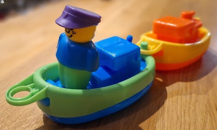 Boat Toy with Figurine