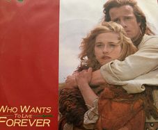 Queen Who Wants To Live Forever Original UK 1986 7 inchPicture Sleeve