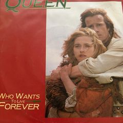 Queen Who Wants To Live Forever Original UK 1986 7 inchPicture Sleeve