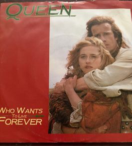 Queen Who Wants To Live Forever Original UK 1986 7 inchPicture Sleeve