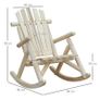 Cedar Wood Rocking Armchair, 96Lx66Wx98H cm (FREE SHIPPING) Image 4