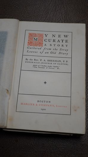 1900 My New Curate by Rev. P. A. Sheehan