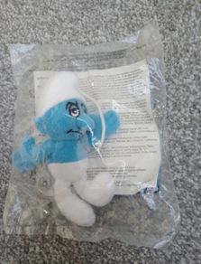 BNIP Small Soft Smurf Toy