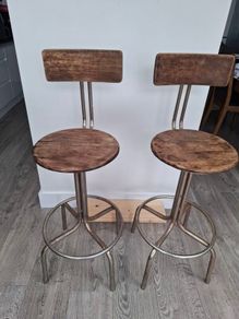 Bar Stools Rustic Industrial style