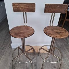 Bar Stools Rustic Industrial style