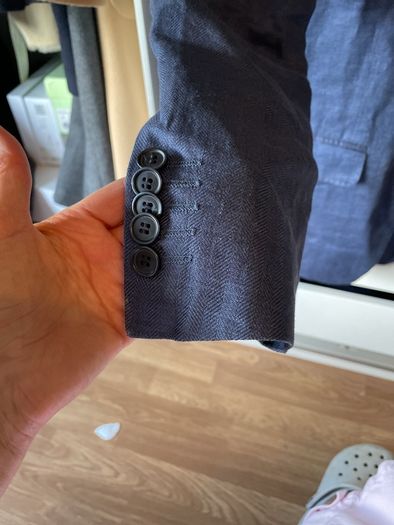 M&S linen blazer