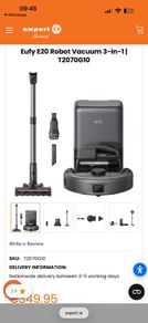 Eufy E20 3I In 1 Robot Hoover