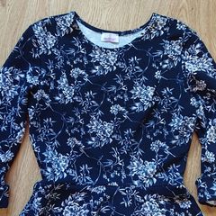 Navy "Want That Trend" Midi Dress. Size 10
