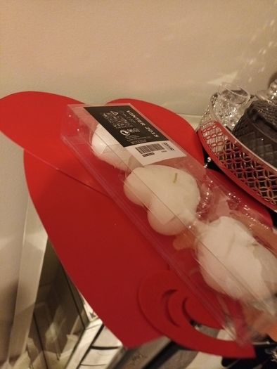 Heart shape candles